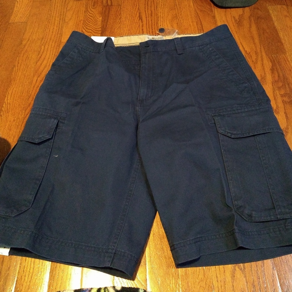 Navy mens shorts